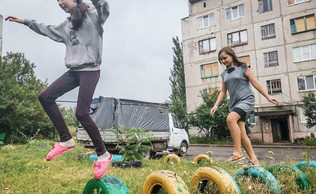 дети в оккупации