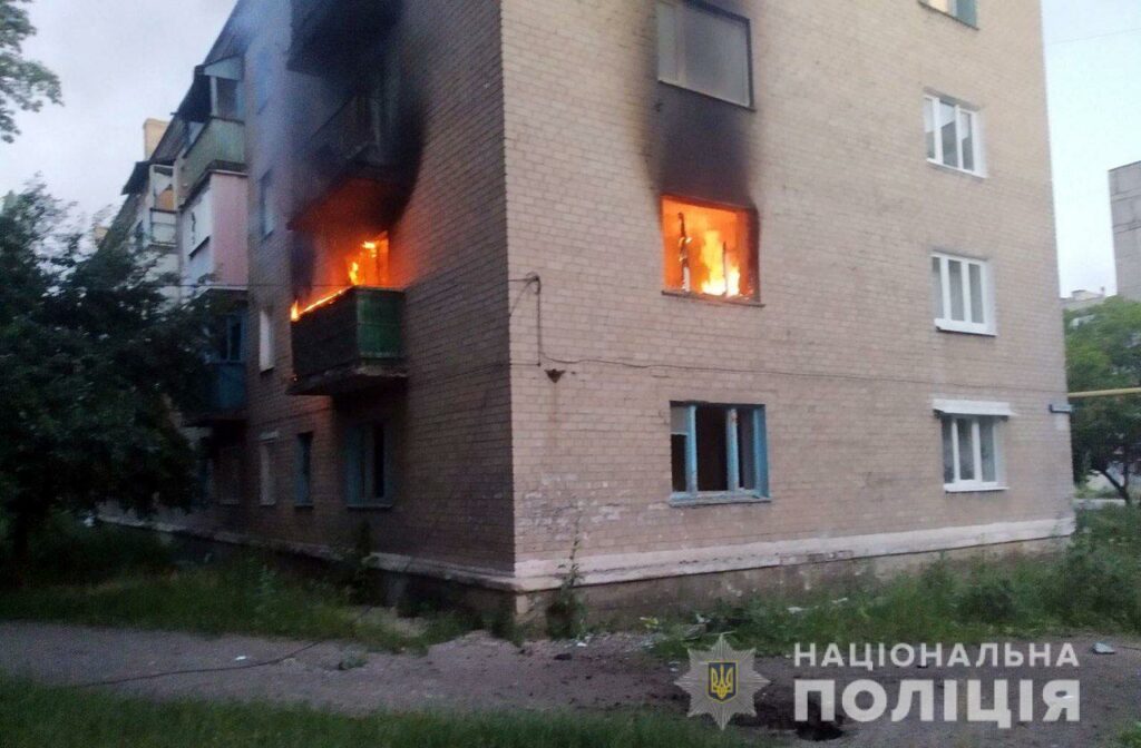 обстрелы рф Донетчины