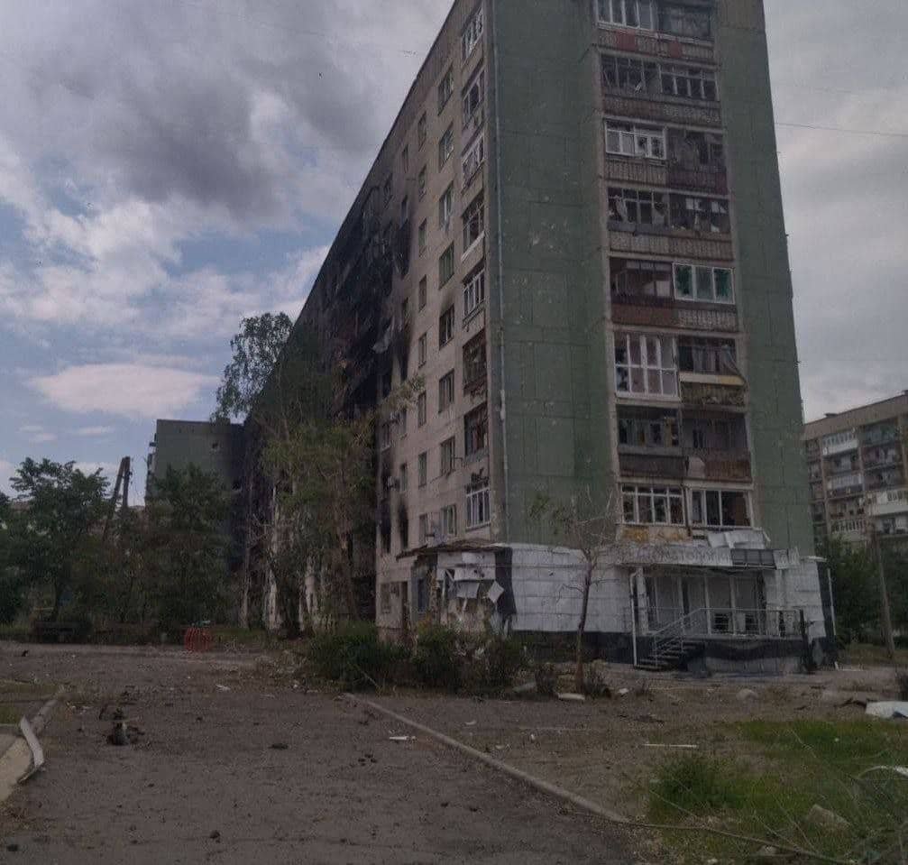 россия уничтожает Луганщину