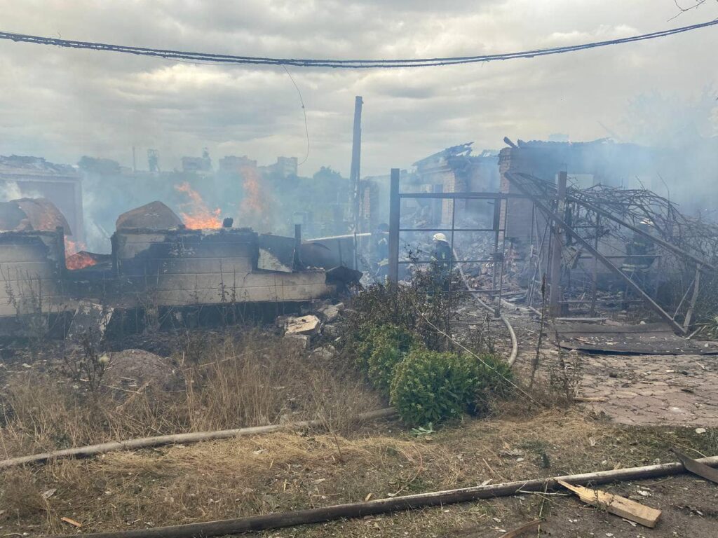 пожежа в Соледарі