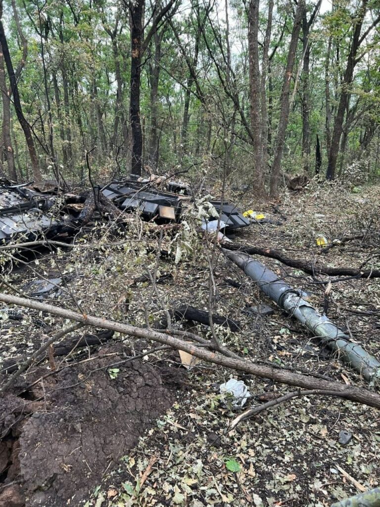 знищені десантниками танки на Донеччині