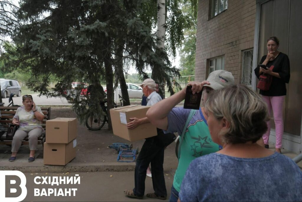 Алексеево Дружковка гуманитарка