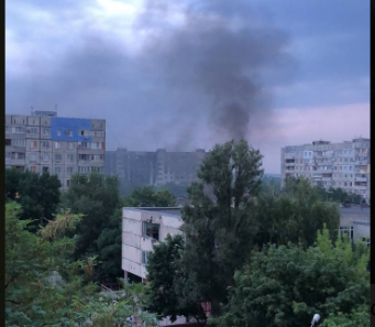 В оккупированном Мариуполе вспыхнул пожар в школе