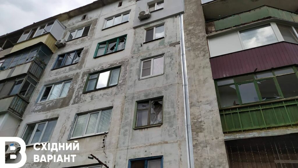 Слов'яньск після обстрілу