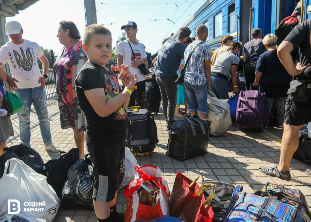 покровськ евакуація Донеччина поїзд
