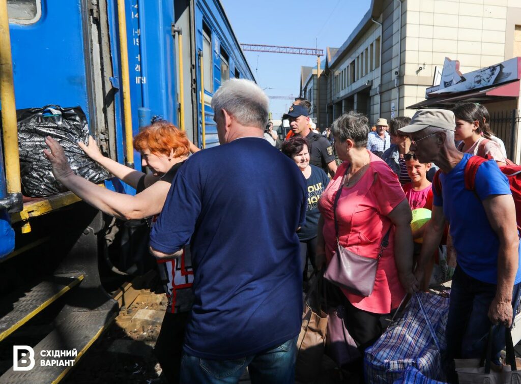 покровськ евакуація Донеччина поїзд