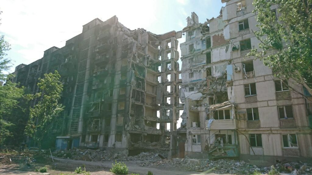 Все, що залишилося від будинку Євгена