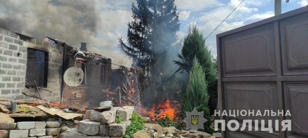 удари по Донеччині
