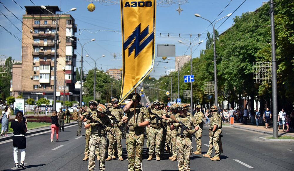У Києві з'явилася вулиця Героїв полку "Азов"