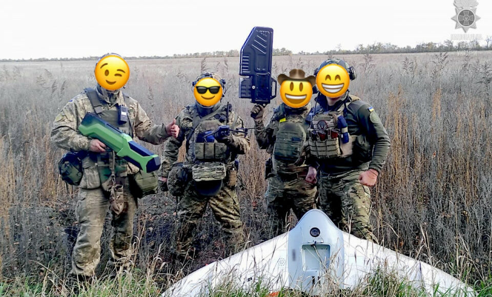 Дніпровські нацгвардійці знищили розвідувальний безпілотник російських загарбників на Донеччині: відео