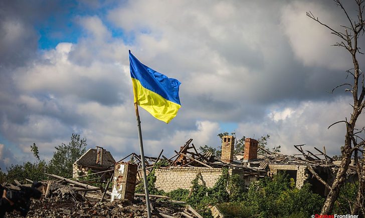 В селе Долина в Донецкой области после нашествия россиян не осталось ни одного уцелевшего дома: фото