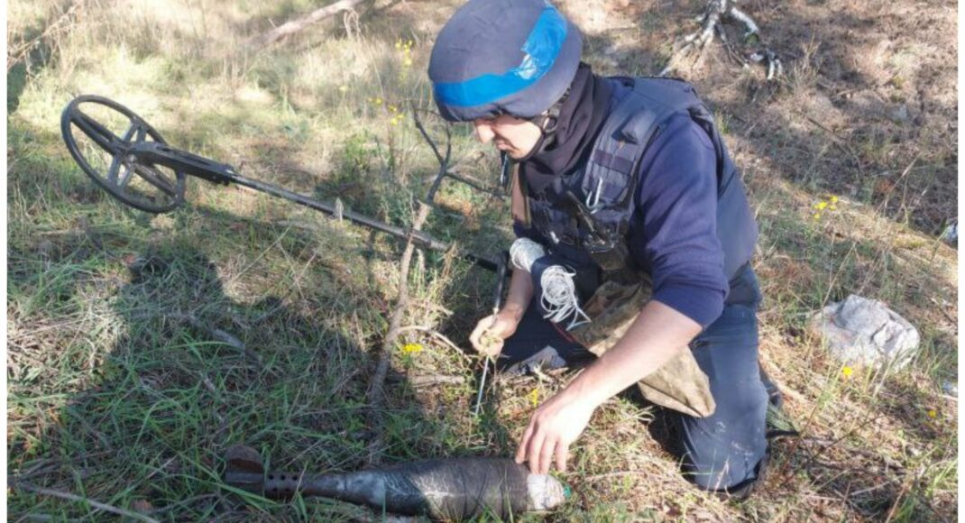 На Донеччині за вихідні знешкоджено понад півтисячі вибухонебезпечних предметів