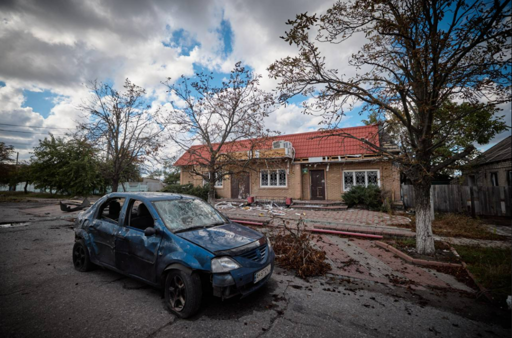 Зеленський показав наслідки окупації Лимана: фото