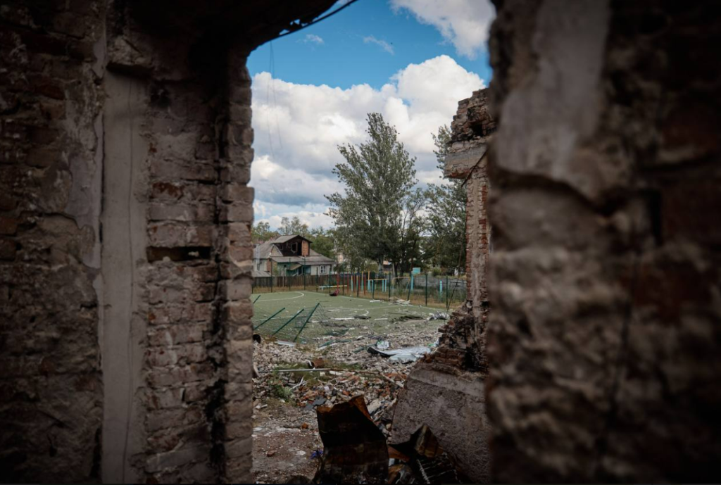 Зеленський показав наслідки окупації Лимана: фото