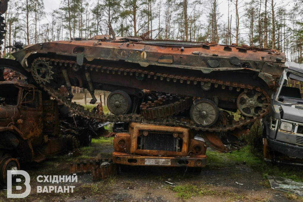Лиман знищена техніка рашистів