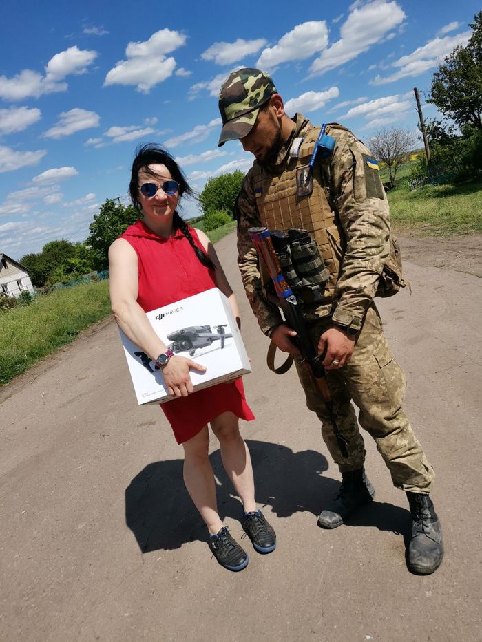 Марія під час не запланованого виїзду на схід