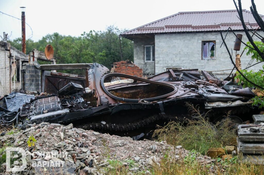 Святогірськ техніка окупантів