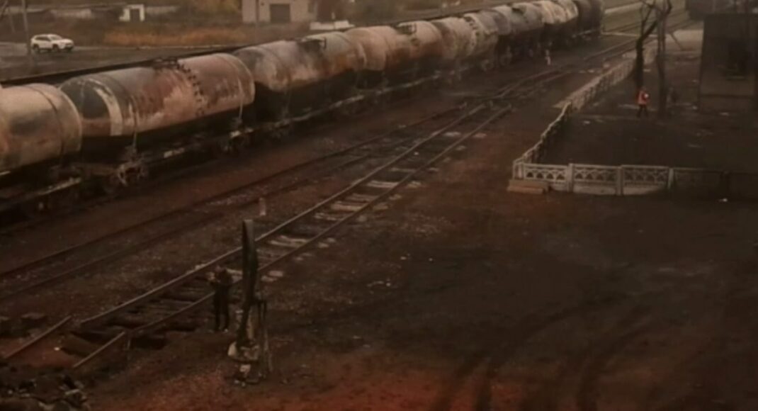 Появилось видео последствий "бавовни" в оккупированном Шахтерске