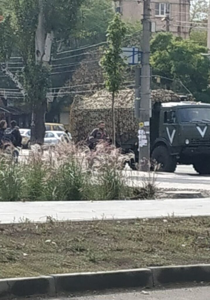 техніка рашистів Маріуполь