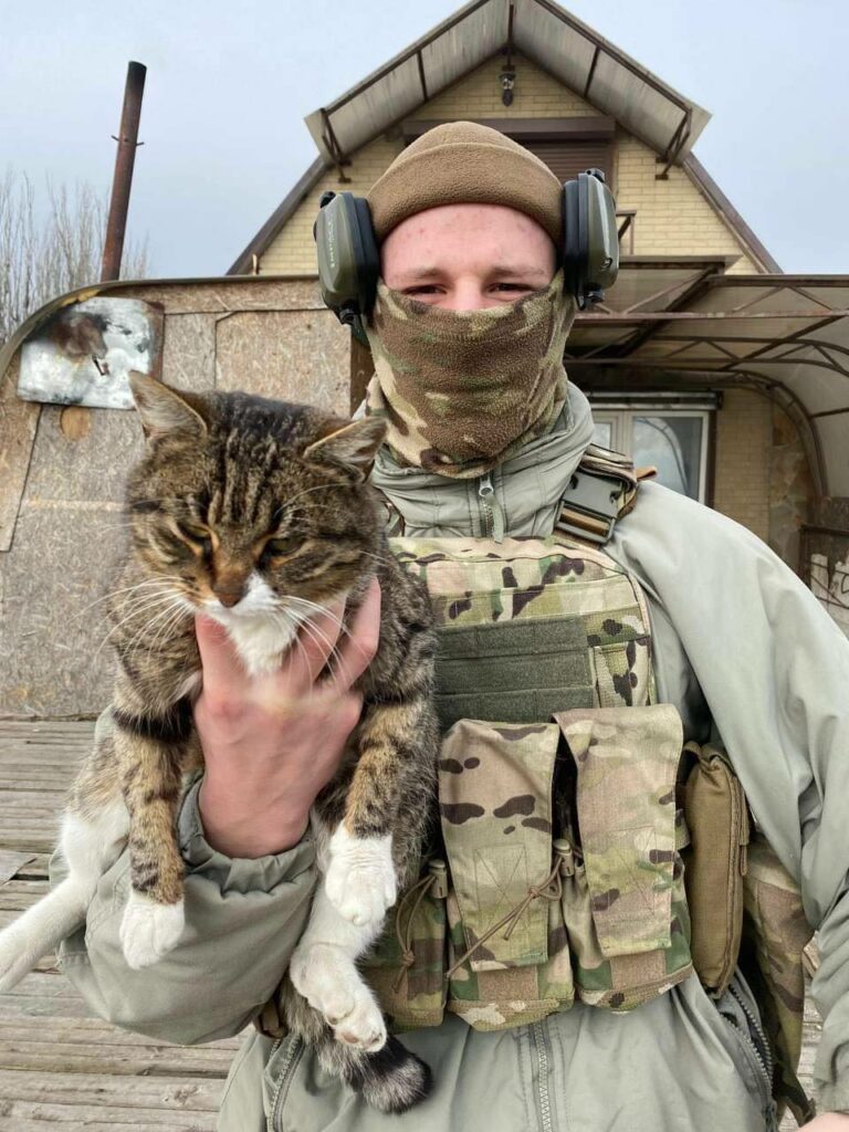 Денис на передовій