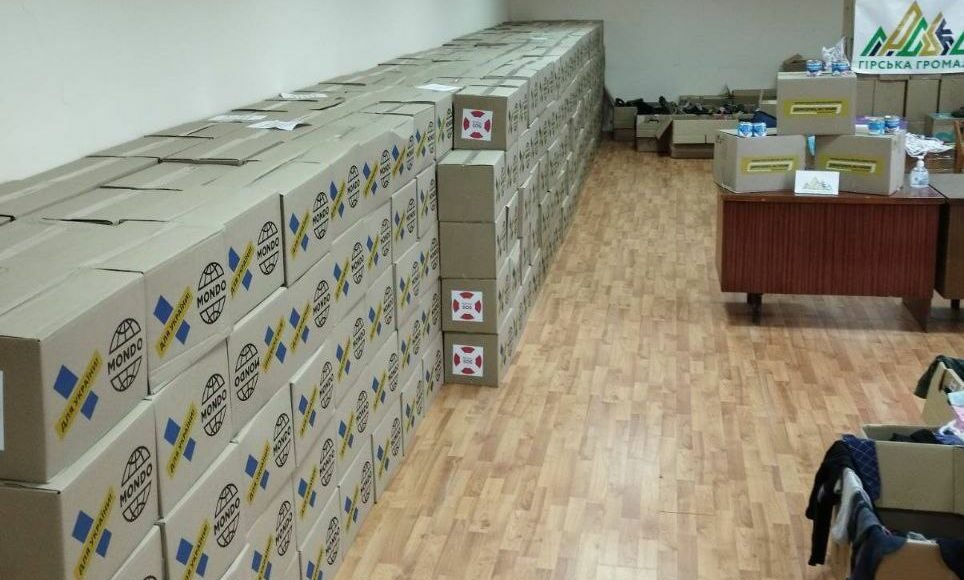 Более 500 переселенцев с Луганщины в Полтавской области получили гумпомощь
