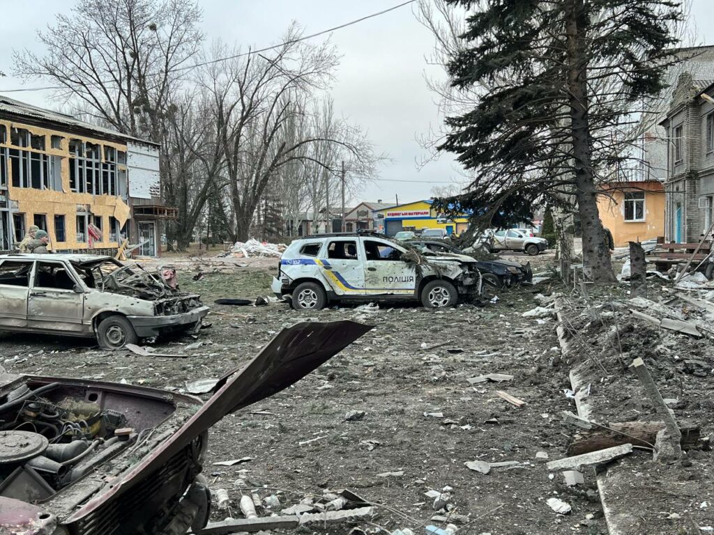 Лиман під обстрілом