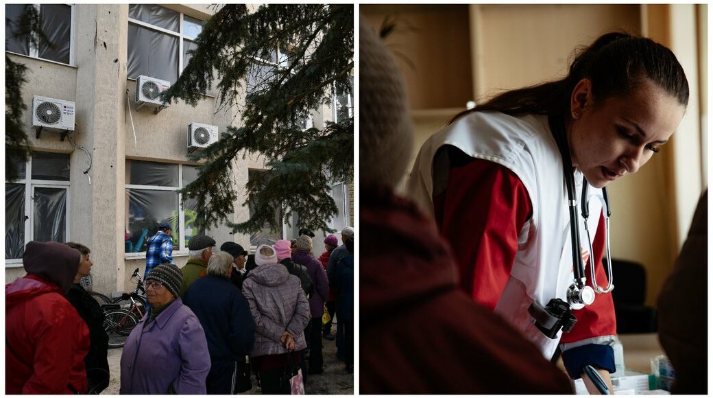 "Лікарі без кордонів" працюють в Лимані: роздають безкоштовні ліки та проводять консультації