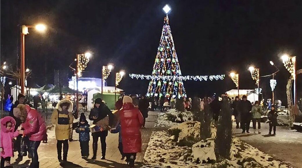 В Покровске средства на установку городской новогодней елки направят на пункты обогрева