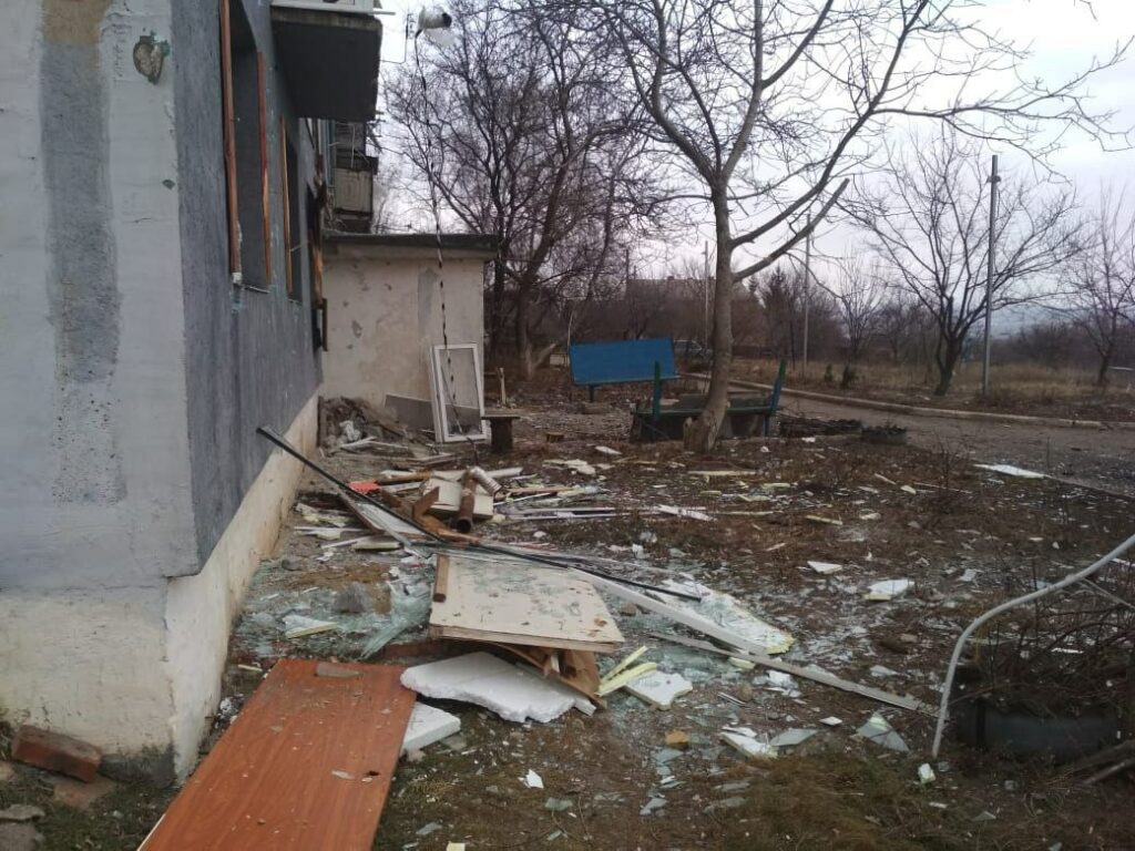 обстріли Донеччини