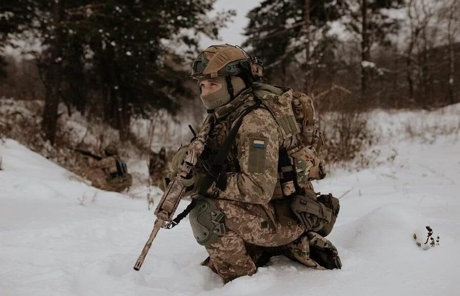 Как украинские десантники проходят боевое слаживание в Донецкой области: видео