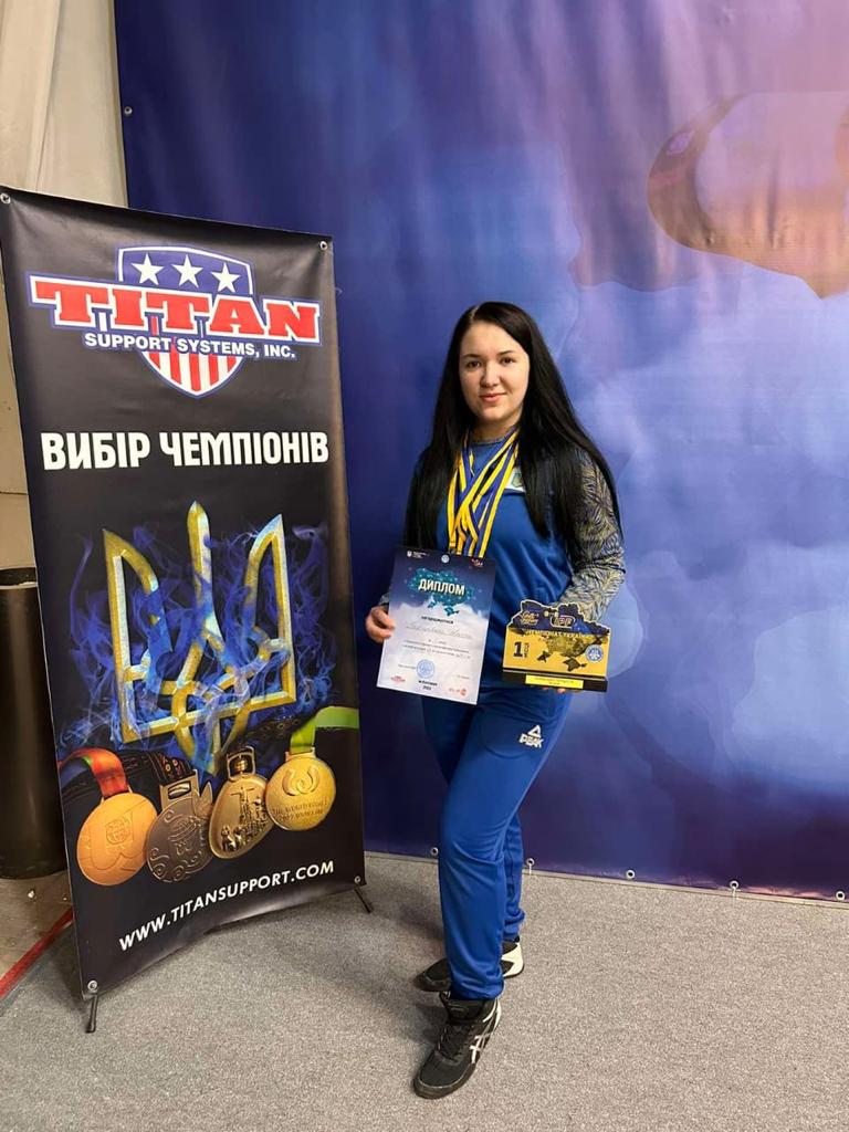 Спортсменка з Лимана стала чемпіонкою України і відібралась на чемпіонат світу та чемпіонат Європи з пауерліфтингу