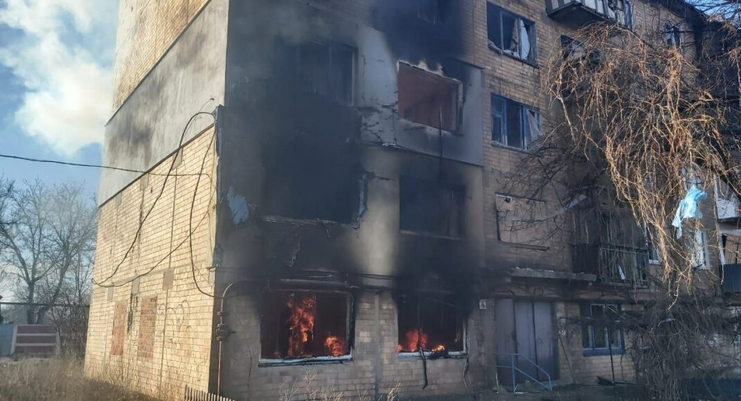 Часов Яр и Красногоровка - под артиллерийским огнем