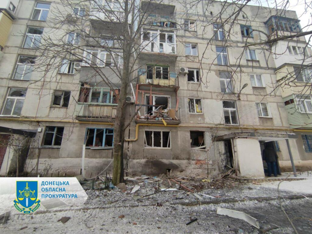 обстріл Торецька