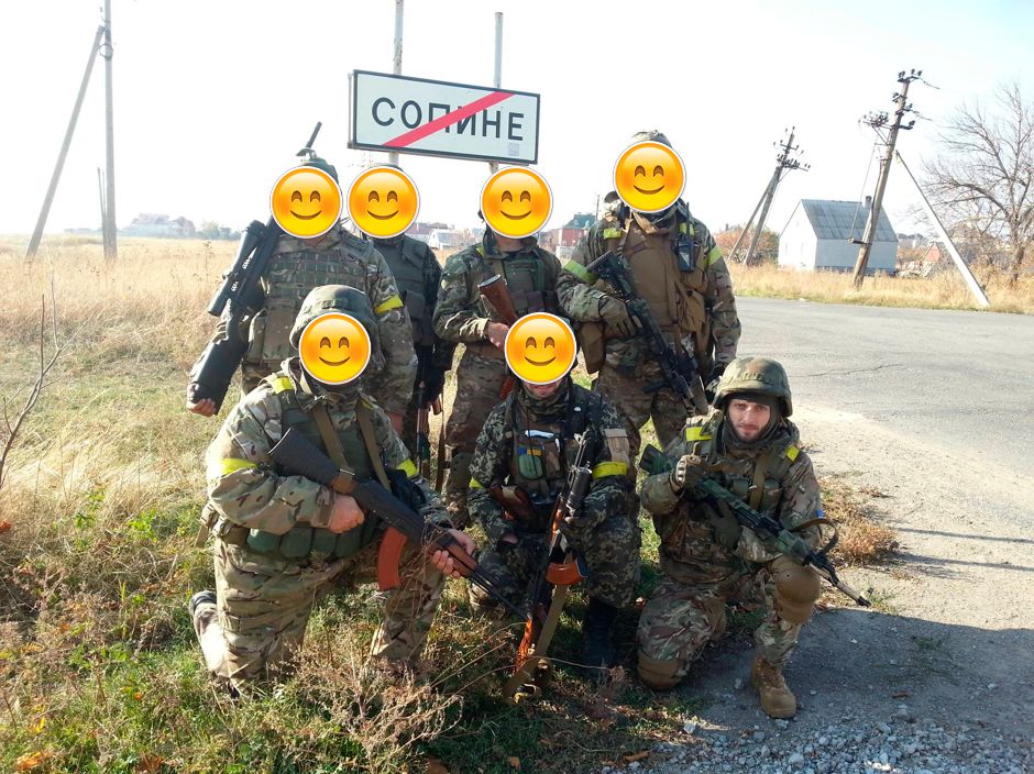 Олександр під час АТО