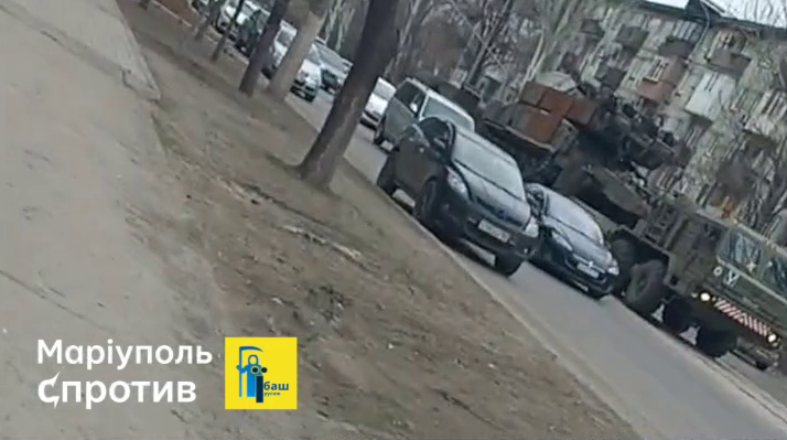У Маріуполі росіяни поставили ракетний комплекс "Бук" поруч із житловим будинком