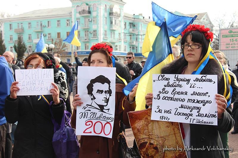 Луганськ мітинги 2014