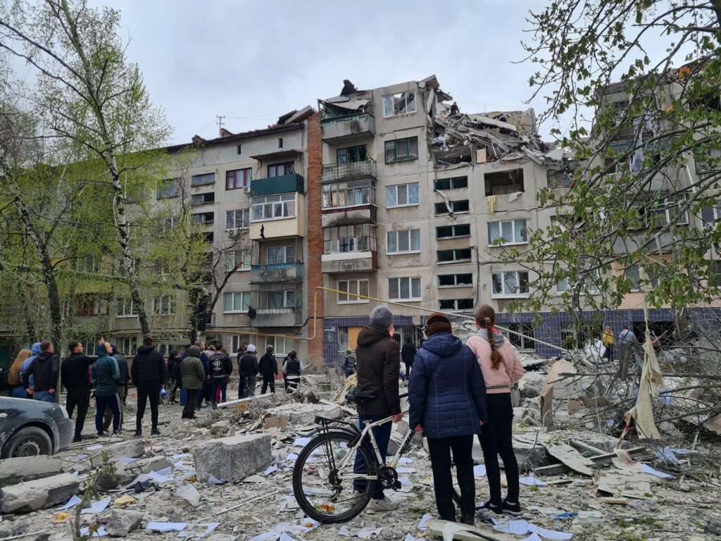 Ракетний удар по Слов'янську