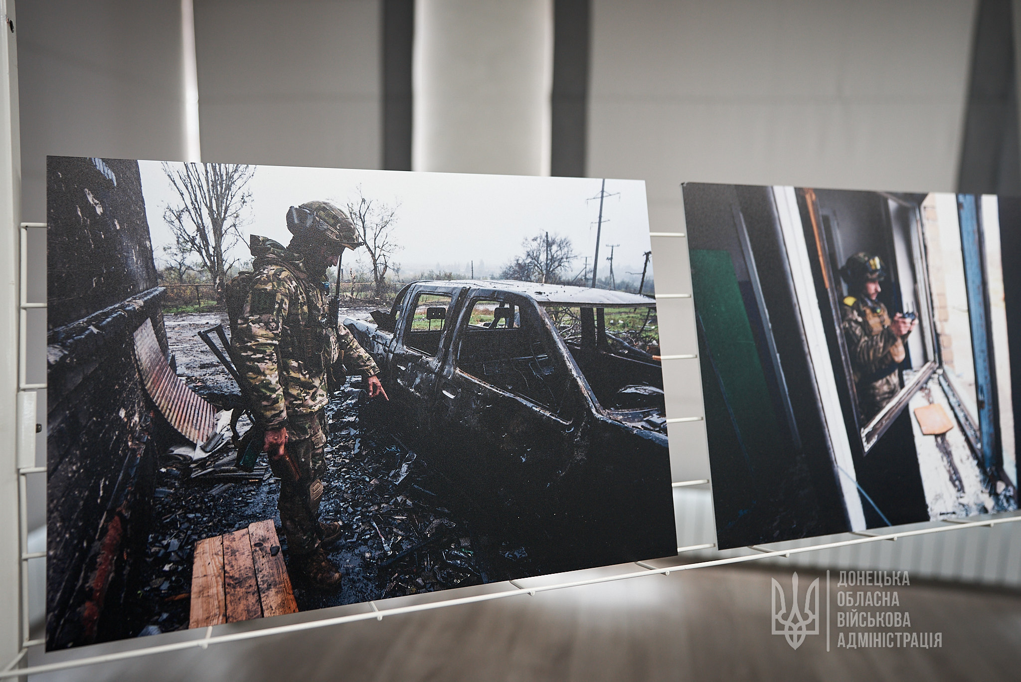 Фотовиставку, присвячену Соледару, відкрили у Покровську