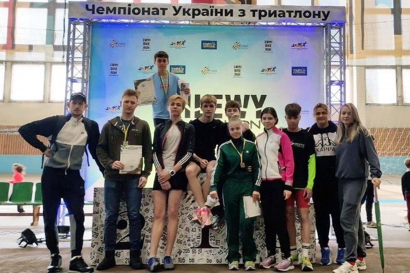 Слов’янські триатлети стали переможцями та призерами чемпіонату України