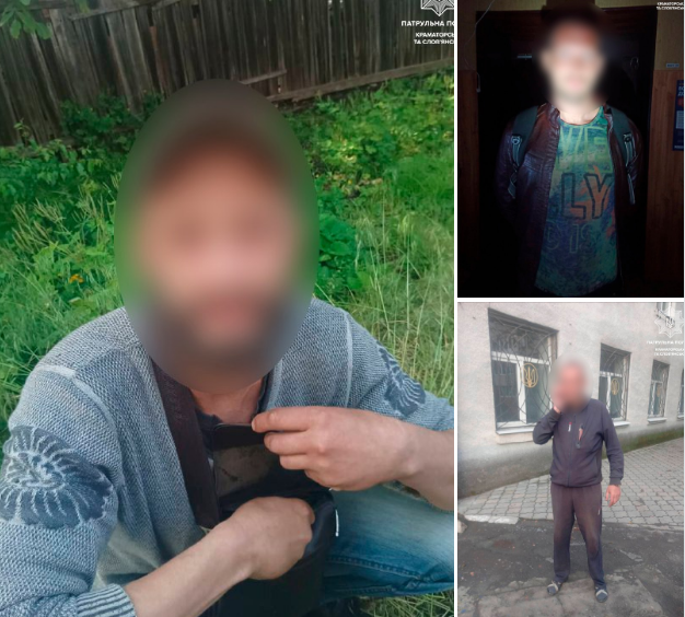 На Донеччині патрульні виявили осіб у розшуку та, ймовірно, причетних до незаконних збройних формувань