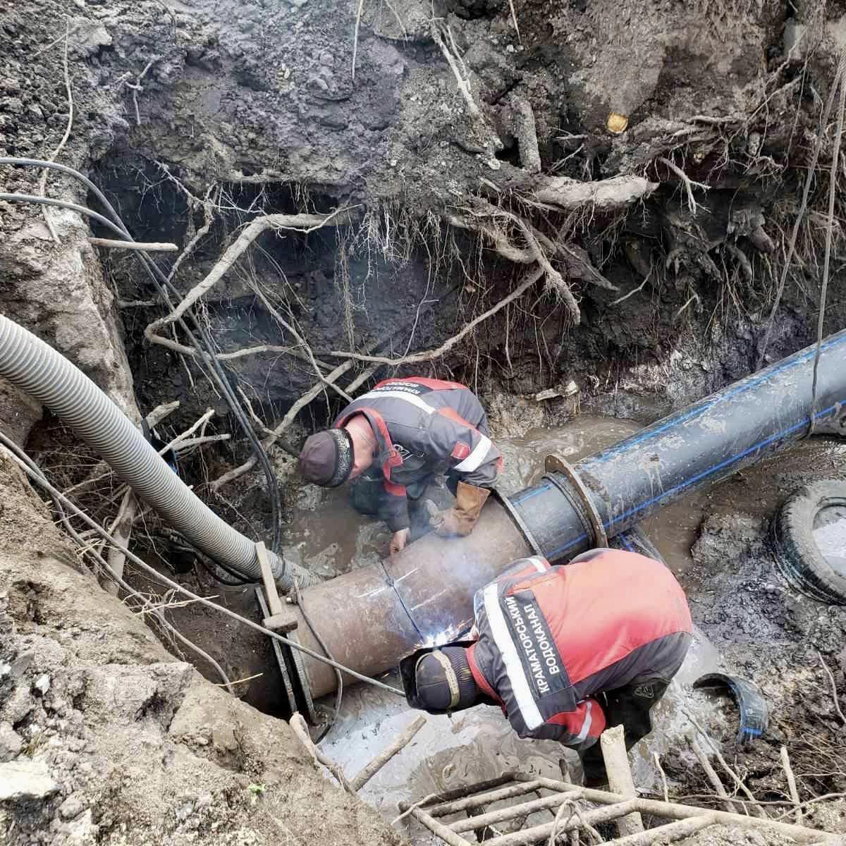 У Краматорську поступово відновлюється водопостачання на старе місто