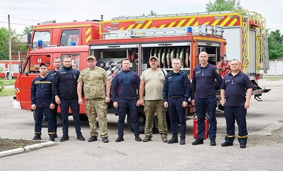 Спасатели Луганщины получили оборудование от Германии