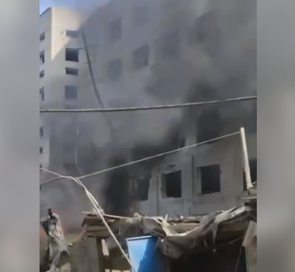 В оккупированном Луганске "бавовна" произошла в здании с военными: видео