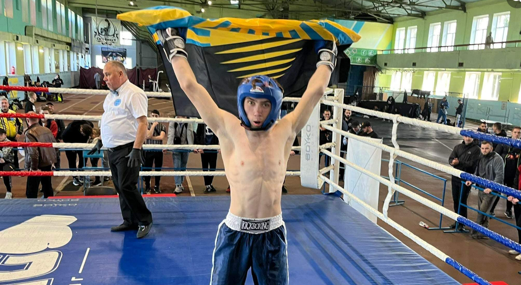 19-річний спортсмен з Авдіївки став чемпіоном України з кікбоксингу WAKO