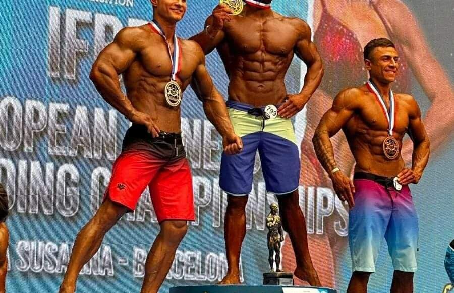 Атлет з Луганщини став другим на Чемпіонаті Європи з бодибілдингу