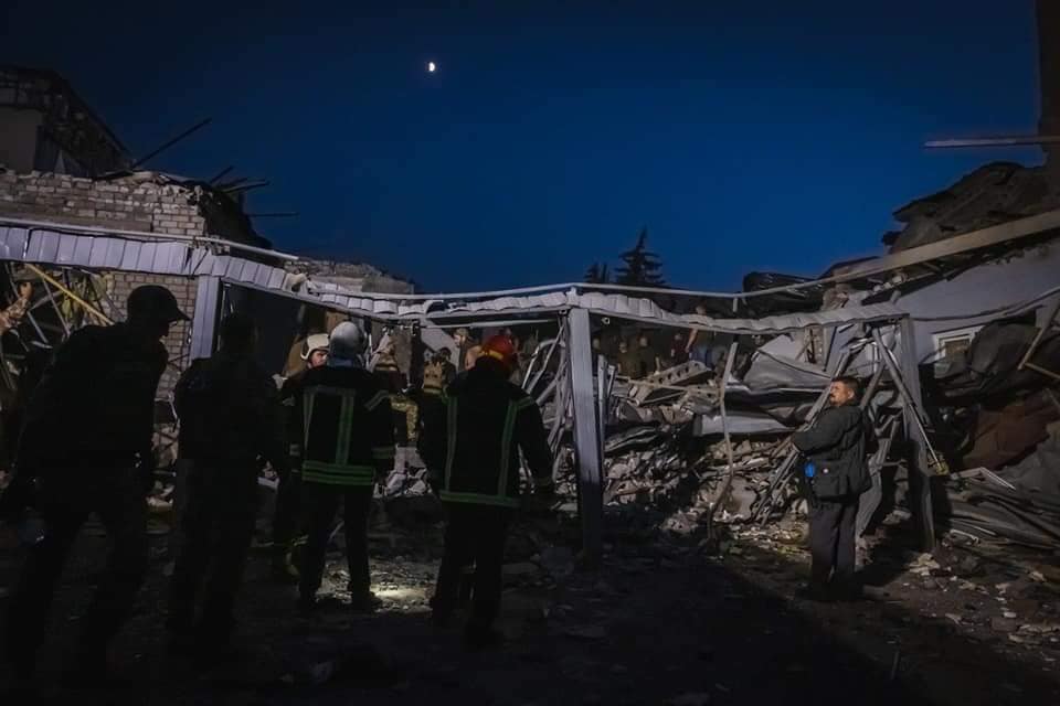 ДСНС, обстріл Краматорськ