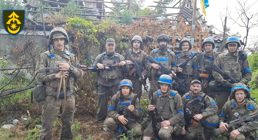 Бійці 31 механізованої бригади ЗСУ оприлюднили відео зі звільненого Рівнополя