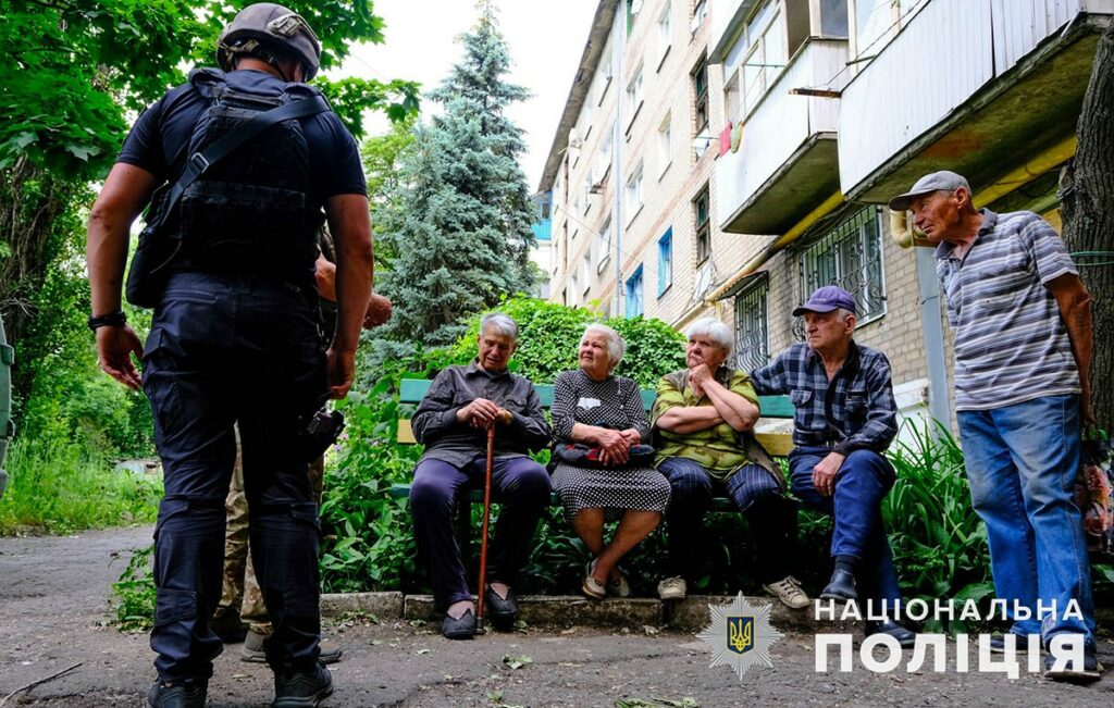 евакуація дітей з Торецька