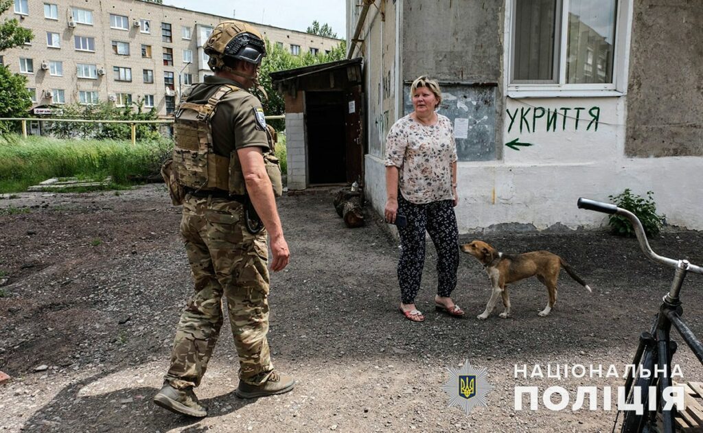 евакуація дітей з Торецька