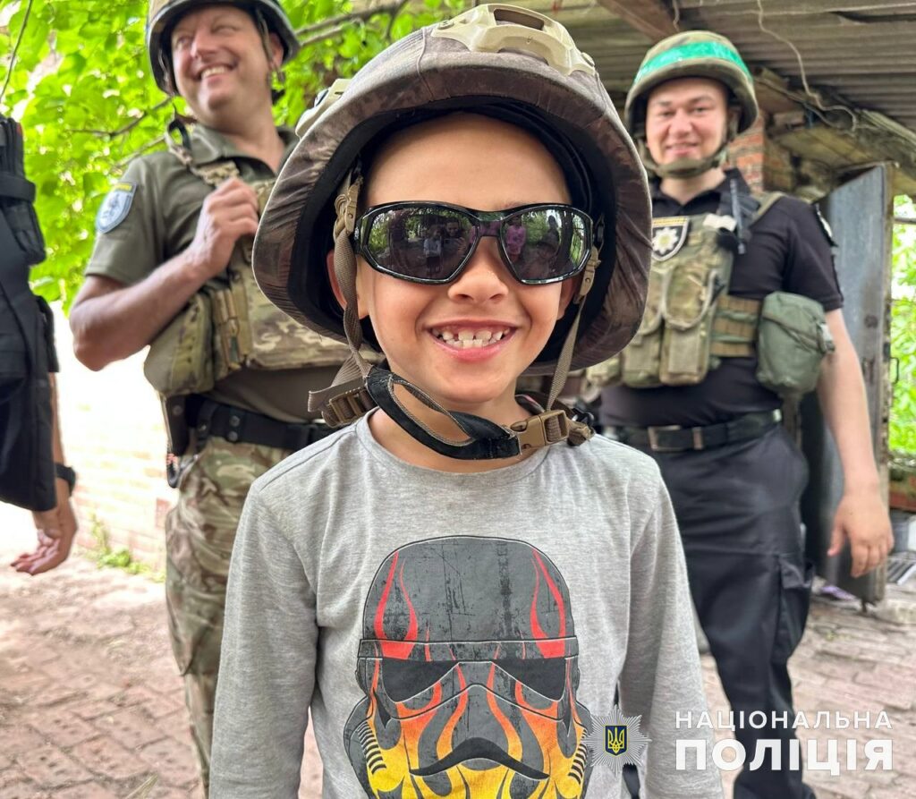 евакуація дітей з Торецька